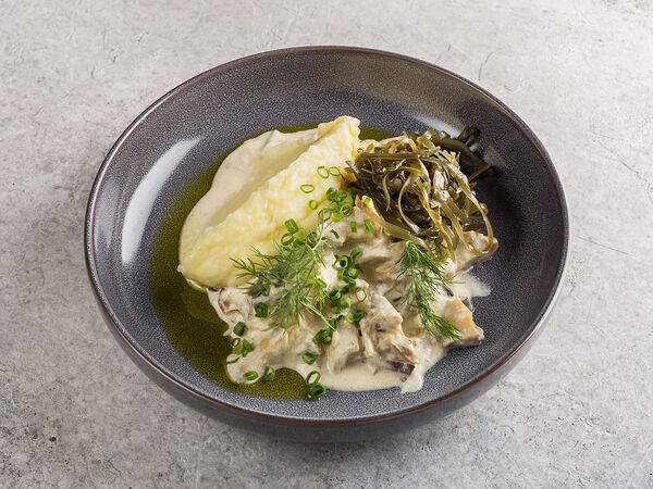 Море рядом - Бефстроганов с рапанами