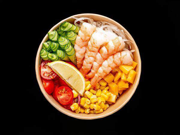 Loona Food - Поке с креветками