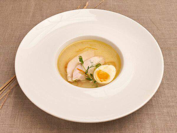 Диет  меню - Домашний куриный суп