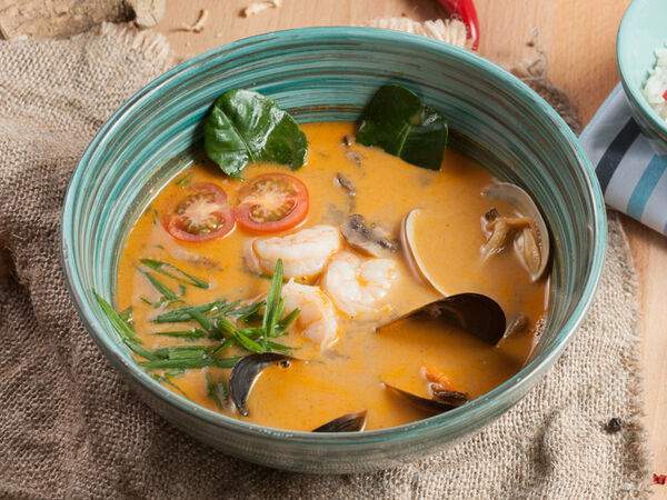 Едалия - Суп Том ям с морепродуктами