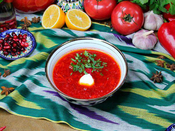 Чайхана Ташкент - Борщ столичный