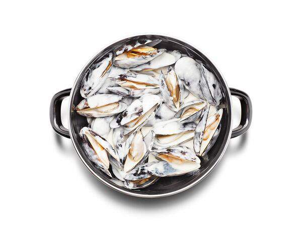 Денвер бургерная - Мидии в сырном соусе