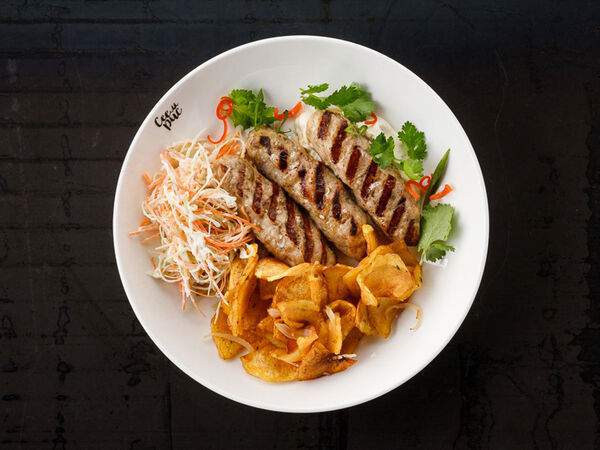 Рис - Люля-кебаб из курицы с картофелем