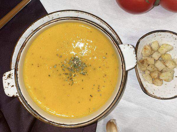 Вилла Подлипки - Суп-пюре тыквенный