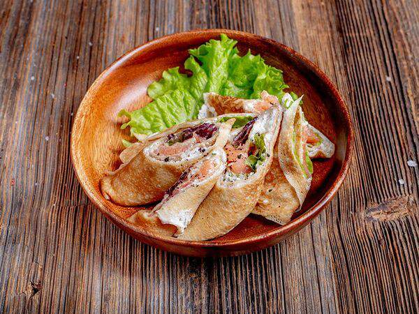 Parmesan - Блины с семгой