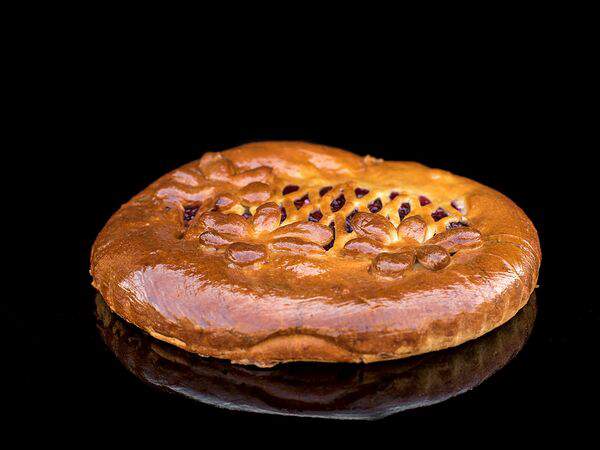 Брецель - Пирог с черной смородиной