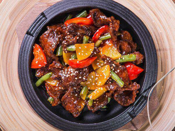 Haruku Pan Asian Restaurant - Говядина по-сычуаньски