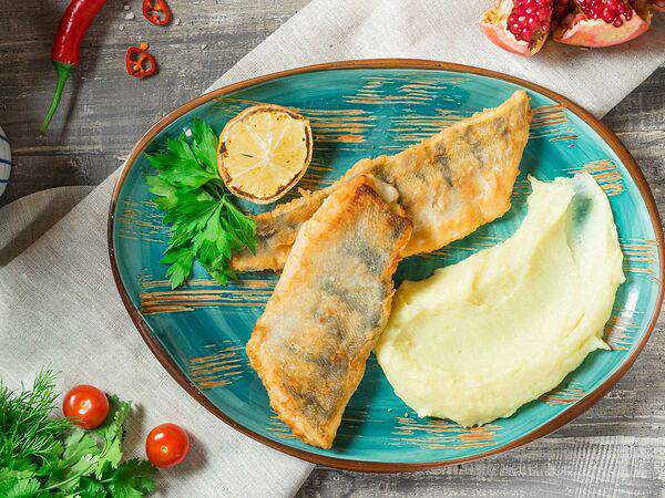 Миндаль - Астраханский судак