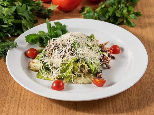 Ресторан Компания - Теплый салат с телячьей вырезкой