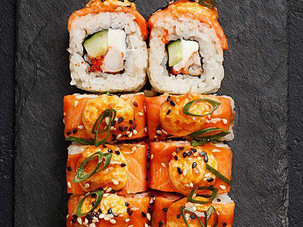 Ресторан честных цен - Запеченный ролл