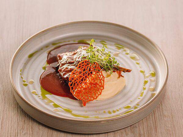 Тим Ян - Утиная ножка с кремом из сельдерея