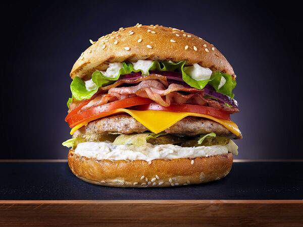 Джамбо - Бургер Чикен белый