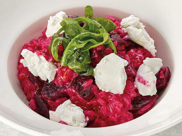 Эй, Джованни! - Ризотто со свеклой и козьим сыром