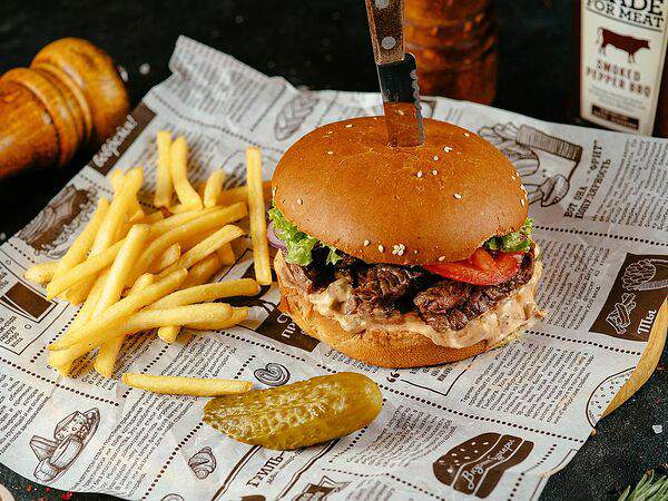 Мясной bro - Стейк-бургер