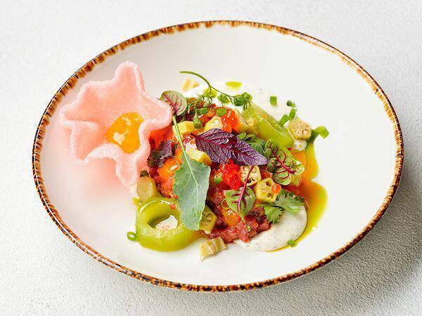 Базилик - Тартар из говядины