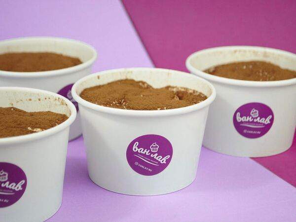 Ван лав - Порционный десерт Тирамису