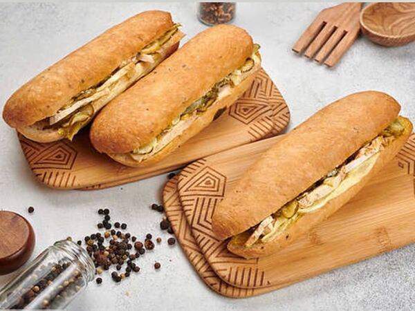 Хлебофф и Булкин - Панини с цыпленком, гуакамоле и беконом