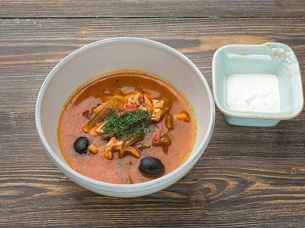 Чайхона №1 Братьев Васильчуков - Мясная солянка с копчёностями