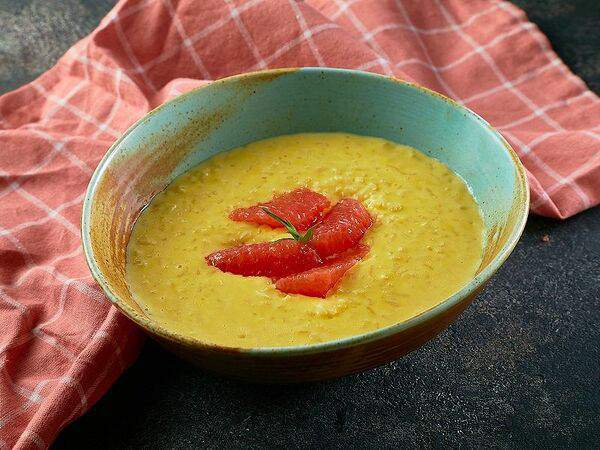 Двор Помидор - Рисовая каша с манго и грейпфрутом