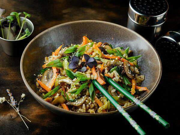 Foodmarket #FaceRoll - Рис с овощами