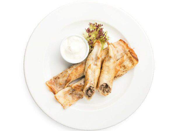 Фёст на Первомайской - Блины с мясом