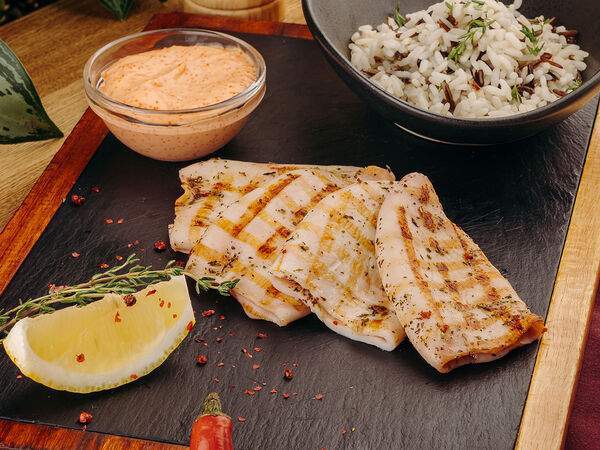 Перчини Grill & Wine - Кальмары гриль