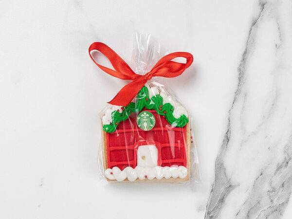 Starbucks (R) - Печенье имбирное медовое Домик