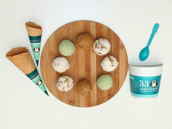 33 пингвина - Мороженое mix Ореховое настроение