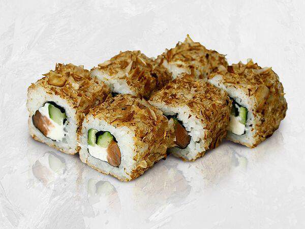 Нэцкэ - Ролл Бонито-маки с лососем