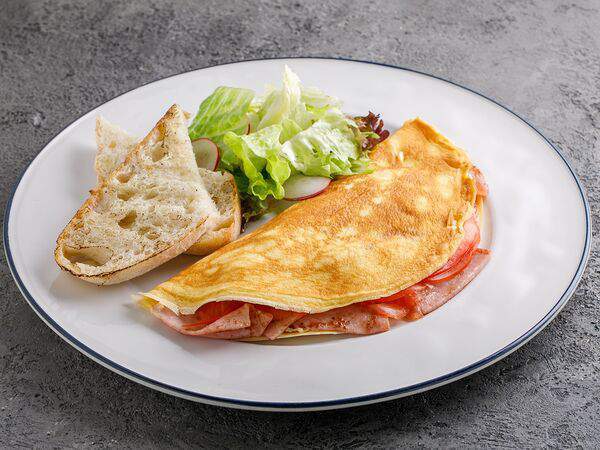 Стейк By Steak - Омлет с ветчиной и томатами