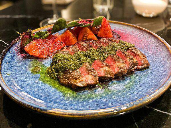 Агата - Стейк Мясника с соусом Чимичурри