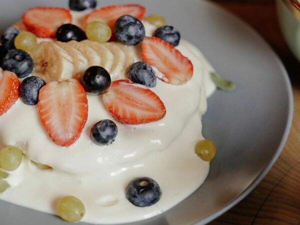 Птичка - Панкейки с ягодами