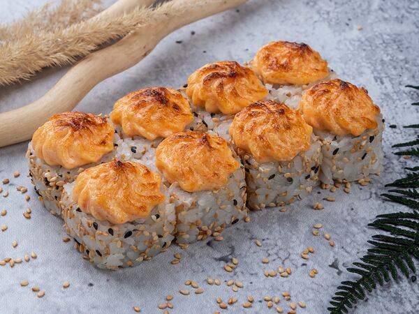 Мушу - Запеченный ролл с креветкой