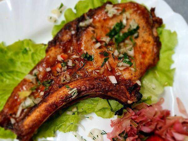 Шампуроff - Шашлык из свинины чалагач