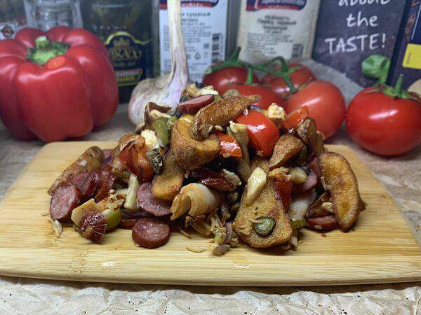 Mix Кухня - Сковородка по-охотничьи