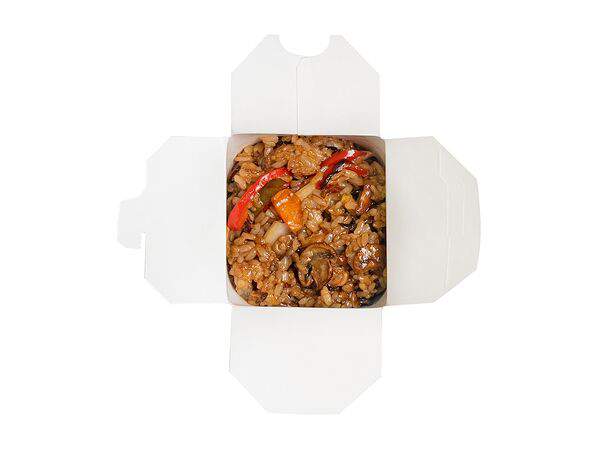 Dansed Pizza - Вок Грибное ассорти с рисом