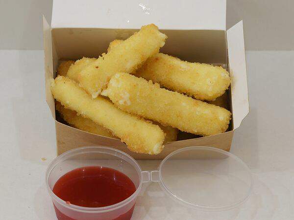 Едим дома - Сыр жареный моцарелла