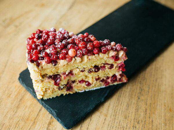 Десертория - Пирог с брусникой