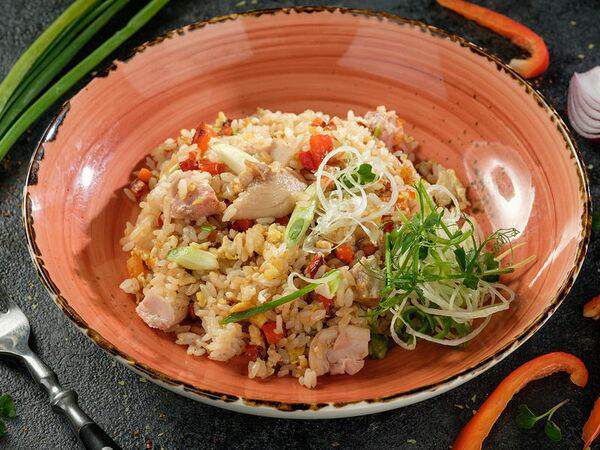 Япона мама - Жареный рис с курицей