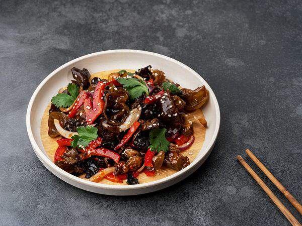 Сытый Бо - Салат с древесными грибами