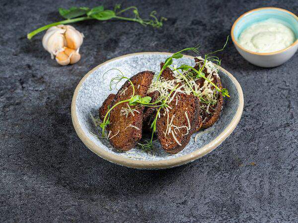 Базилико-пицца - Чесночные гренки