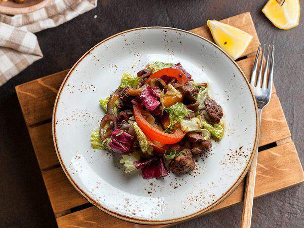 Parkofka - Салат с куриной печенью