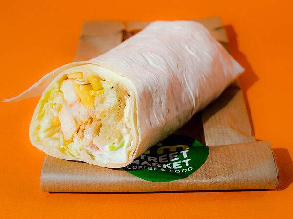 Street Market Food&Coffee - Цезарь ролл