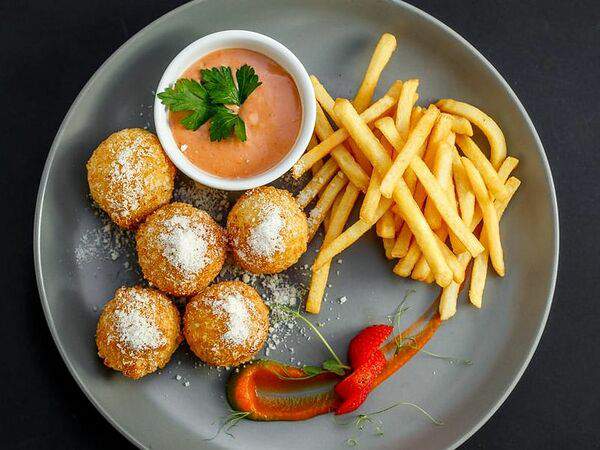 Счастье - Хрустящие сырные крокеты