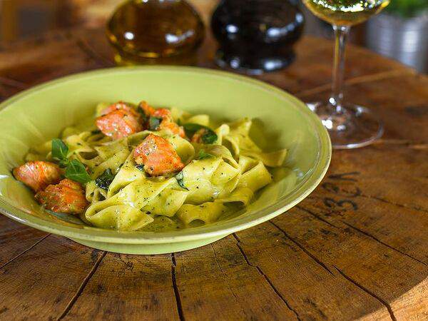 Сыроварня - Паппарделле с лососем