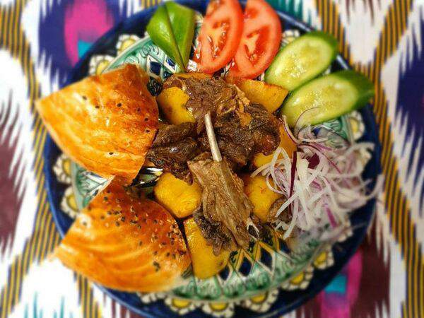 Бухарский плов - Казан-кебаб