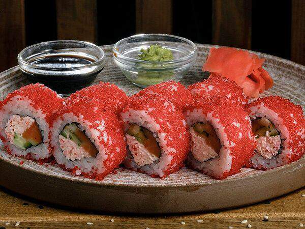 Grizzly Food - Ролл Калифорния с лососем