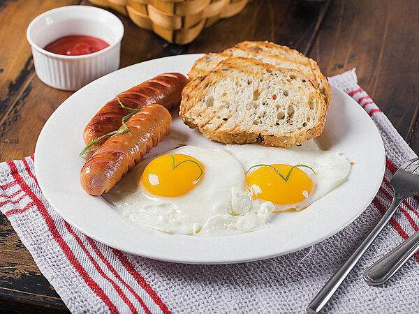 Хлебные истории - Яичница по-баварски