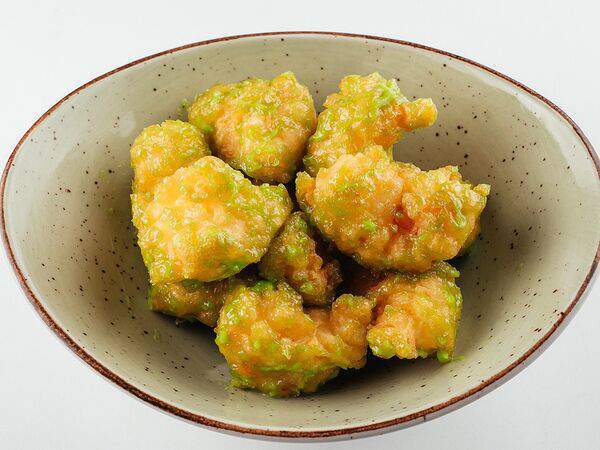 Магадан - Креветки темпура в соусе Васаби