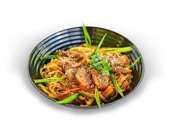 Кимчи - Пекинская утка в кисло-сладком соусе с овощами